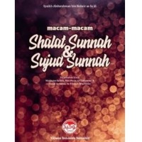 Macam-Macam Shalat Sunnah & Sujud Sunnah