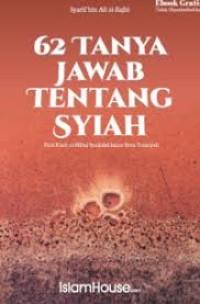 62 Tanya Jawab Tentang Syiah