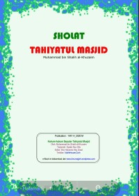 SHOLAT TAHIYATUL MASJID