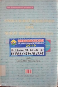 Image of Aneka Surat Sekretaris dan Surat Bisnis Indoensia