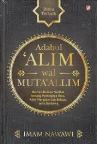 Adabul Alim Wal Muta'allim oleh an-Nawawi