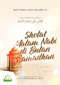 Shalat Malam Nabi di Bulan Ramadhan