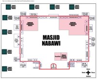 Image of Denah Masjid Nabawi