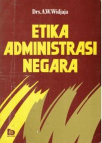 Image of Etika Administrasi Negara
