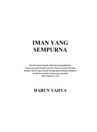 Image of Iman yang Sempurna