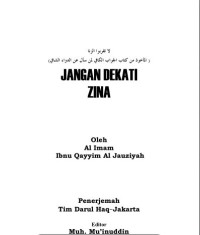 Janganlah Dekati Zina