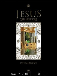 Image of Jesus Did Not Die