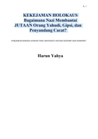 Image of KEKEJAMAN HOLOKAUS : Bagaimana Nazi Membantai JUTAAN Orang Yahudi, Gipsi, dan Penyandang Cacat?