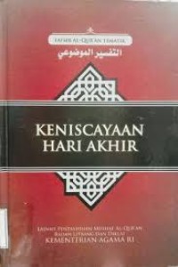 Image of Keniscayaan Hari Akhir