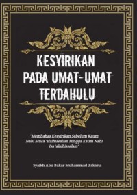 Image of Kesyirikan Pada Umat-Umat Terdahulu