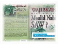Image of Wajibkah Memperingati Maulid Nabi SAW