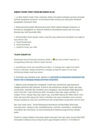 Image of Pembagian Tauhid