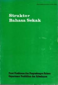 Image of Struktur bahasa Sekak