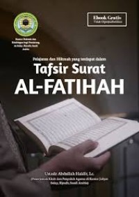Image of Tafsir Surat Al-Fatihah