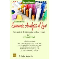 Image of Economic Analysis of Law